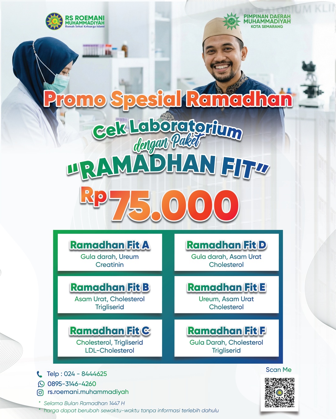 Promo Spesial Ramadhan – Paket Cek Laboratorium “Ramadhan Fit"